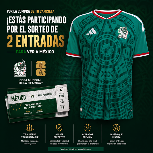 Jersey México Mundial 2026 – Edición Limitada